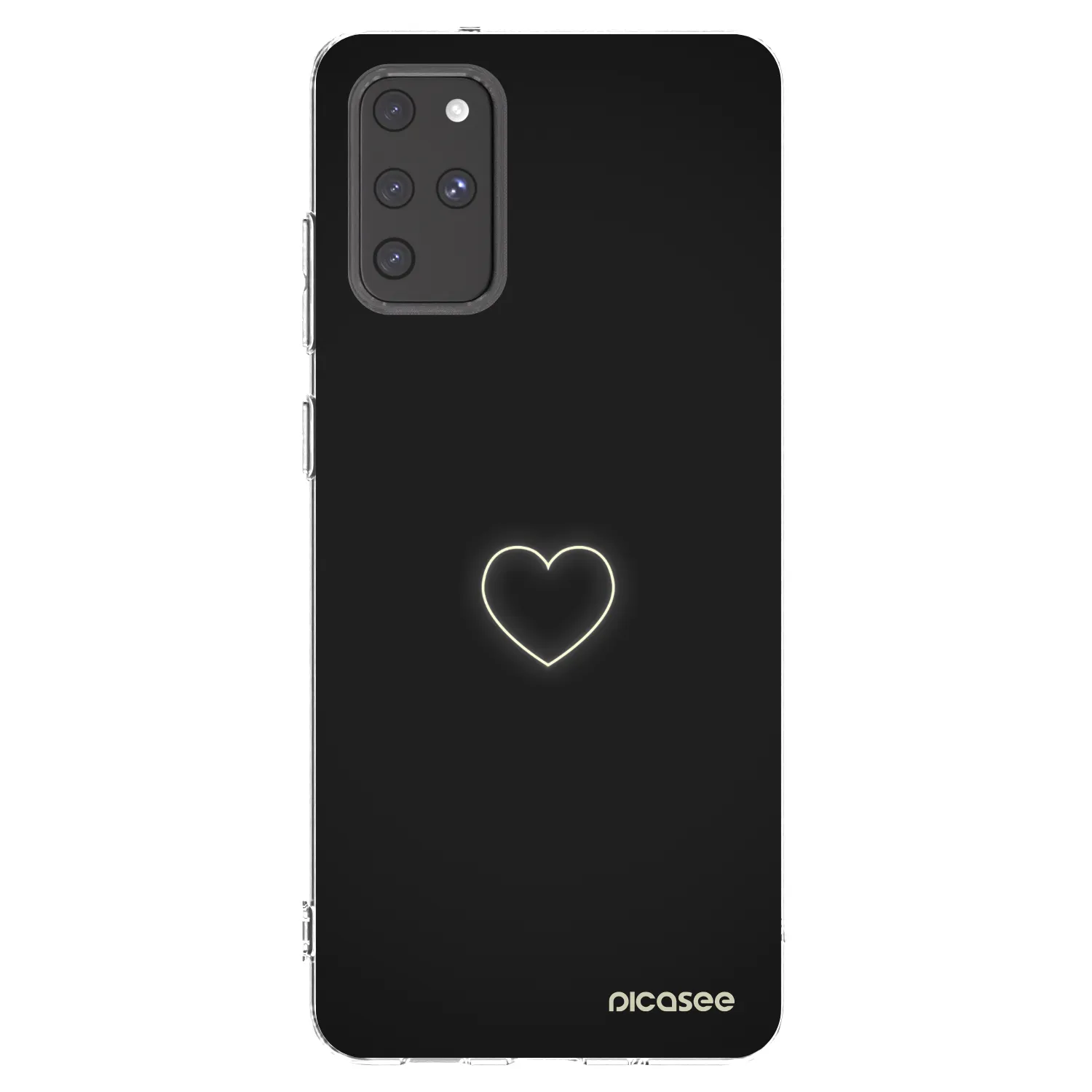Picasee husă transparentă din silicon pentru Samsung Galaxy S20+ G985F - Heart