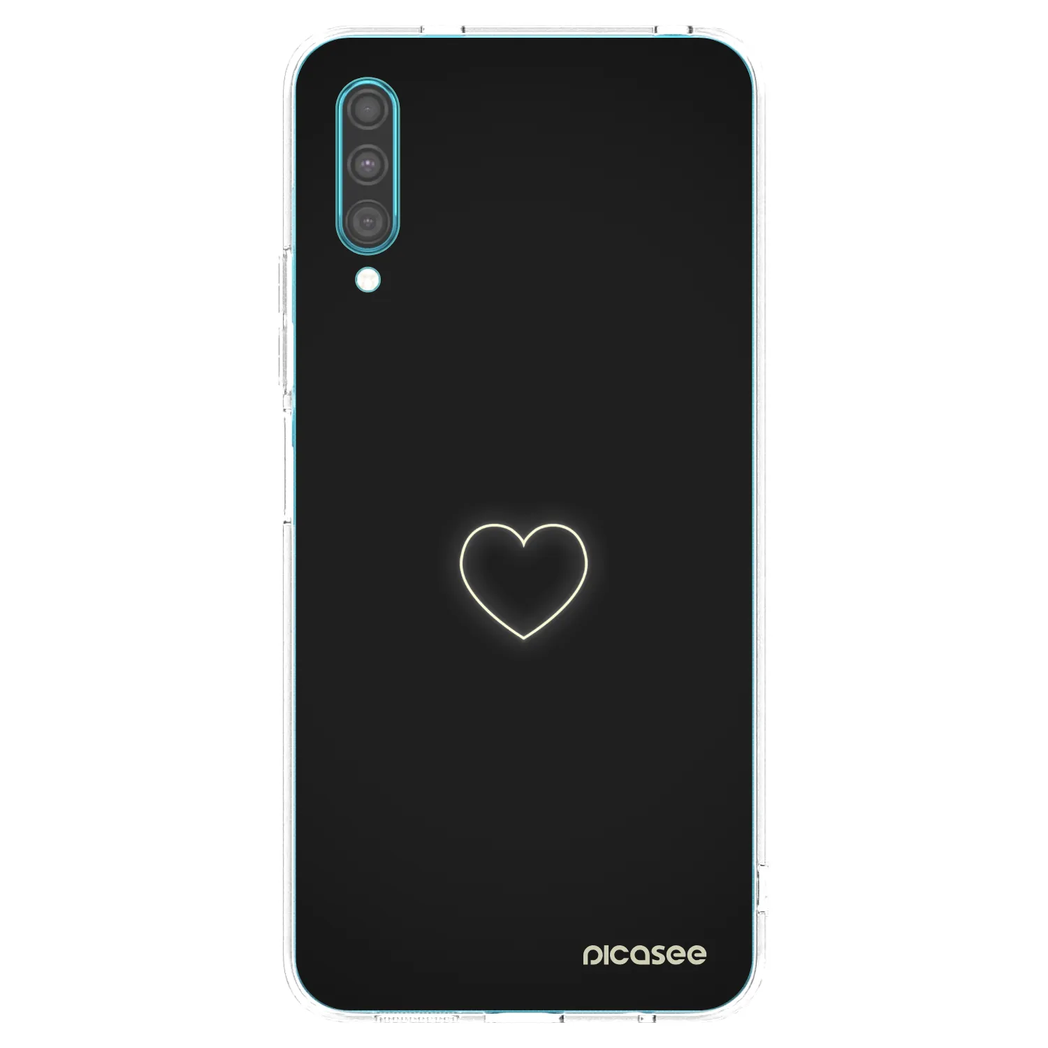 Picasee husă transparentă din silicon pentru Samsung Galaxy A30s A307F - Heart