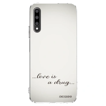 Picasee husă transparentă din silicon pentru Honor 9X Pro - Love is a drug