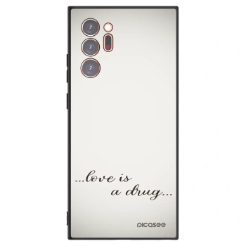 Picasee husă neagră din silicon pentru Samsung Galaxy Note 20 Ultra - Love is a drug
