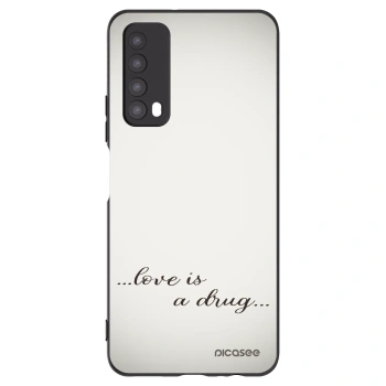 Picasee husă neagră din silicon pentru Huawei P Smart 2021 - Love is a drug