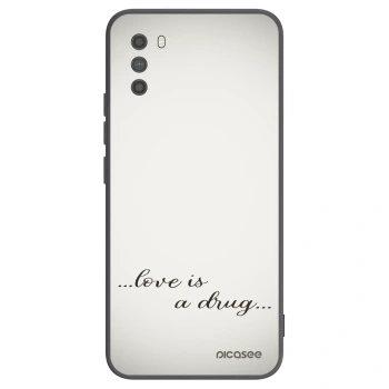 Picasee husă neagră din silicon pentru Xiaomi Poco M3 - Love is a drug