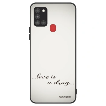 Husă pentru Samsung Galaxy A21s - Love is a drug