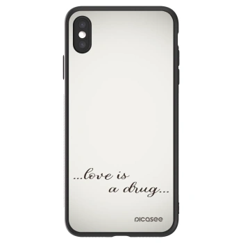 Picasee ULTIMATE CASE pentru Apple iPhone XS Max - Love is a drug