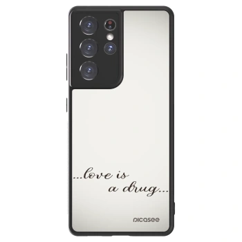 Picasee ULTIMATE CASE pentru Samsung Galaxy S21 Ultra 5G G998B - Love is a drug