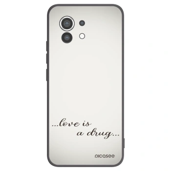 Picasee husă neagră din silicon pentru Xiaomi Mi 11 - Love is a drug