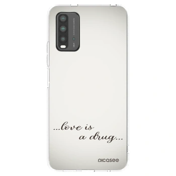 Picasee husă transparentă din silicon pentru Xiaomi Redmi 9T - Love is a drug