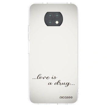 Picasee husă transparentă din silicon pentru Xiaomi Redmi Note 9T - Love is a drug
