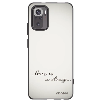Picasee husă neagră din silicon pentru Xiaomi Redmi Note 11S 4G - Love is a drug