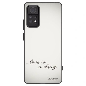 Picasee husă neagră din silicon pentru Xiaomi Redmi Note 11 Pro - Love is a drug