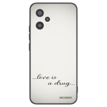 Picasee husă neagră din silicon pentru Realme 9 Pro 5G - Love is a drug