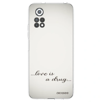 Picasee husă transparentă din silicon pentru Xiaomi Poco X4 Pro 5G - Love is a drug