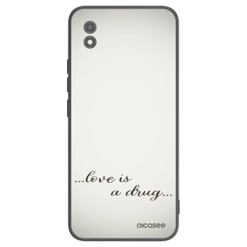 Picasee husă neagră din silicon pentru Realme C11 (2021) - Love is a drug