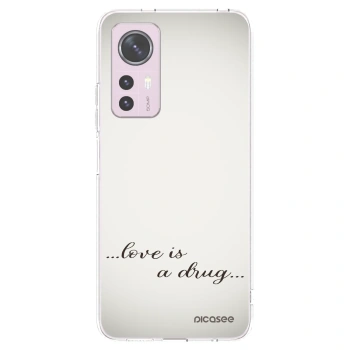 Picasee husă transparentă din silicon pentru Xiaomi 12 - Love is a drug