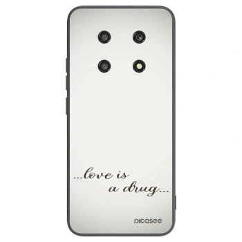 Picasee husă neagră din silicon pentru Honor Magic4 Lite 5G - Love is a drug