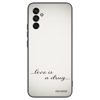 Picasee husă neagră din silicon pentru Samsung Galaxy M13 M135F - Love is a drug