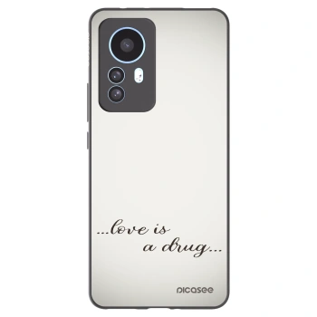 Picasee husă neagră din silicon pentru Xiaomi 12T Pro - Love is a drug