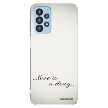 Picasee husă transparentă din silicon pentru Samsung Galaxy A23 A235F 4G - Love is a drug