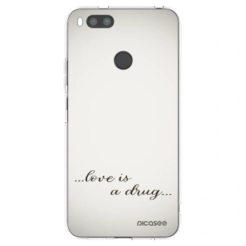 Picasee husă transparentă din silicon pentru Xiaomi Redmi A1 - Love is a drug