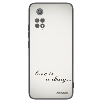 Picasee husă neagră din silicon pentru Xiaomi Redmi Note 11S 5G - Love is a drug