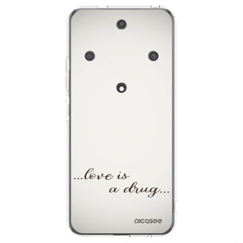 Picasee husă transparentă din silicon pentru Honor Magic5 Lite 5G - Love is a drug