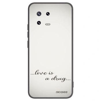 Picasee husă neagră din silicon pentru Xiaomi 13 Pro - Love is a drug