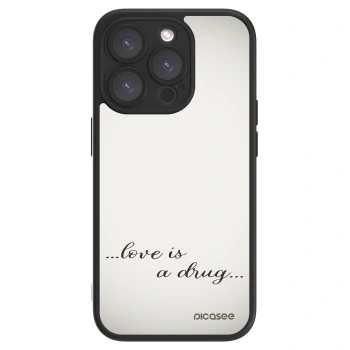 Picasee ULTIMATE CASE MagSafe pentru Apple iPhone 15 Pro - Love is a drug