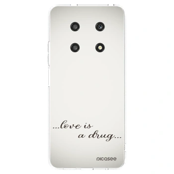 Picasee husă transparentă din silicon pentru Honor Magic4 Lite 5G - Love is a drug