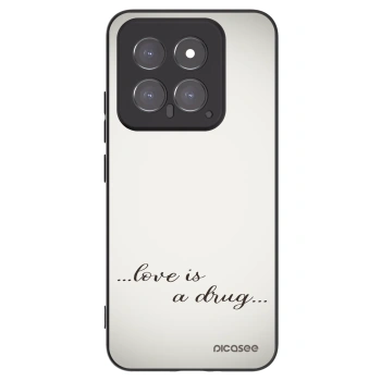 Picasee husă neagră din silicon pentru Xiaomi 14 - Love is a drug