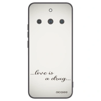 Picasee husă neagră din silicon pentru Realme 11 Pro+ - Love is a drug