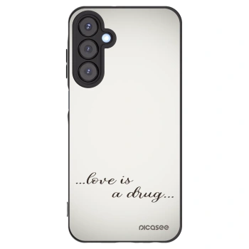 Picasee husă neagră din silicon pentru Samsung Galaxy A25 A256B 5G - Love is a drug