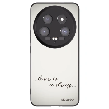 Picasee husă neagră din silicon pentru Xiaomi 14 Ultra - Love is a drug