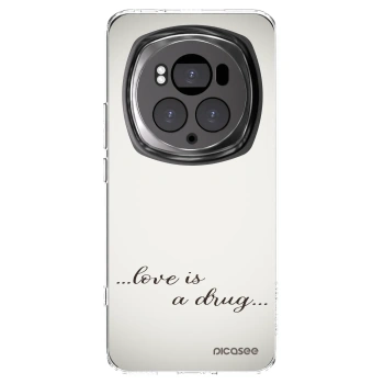 Picasee husă transparentă din silicon pentru Honor Magic6 Pro - Love is a drug