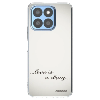 Picasee husă transparentă din silicon pentru Honor X8b - Love is a drug