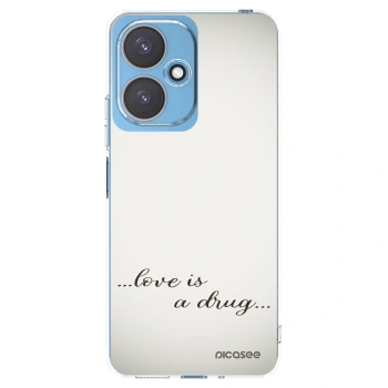 Picasee husă transparentă din silicon pentru Xiaomi Redmi 13C 5G - Love is a drug