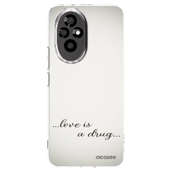 Picasee husă transparentă din silicon pentru Honor 200 Pro 5G - Love is a drug