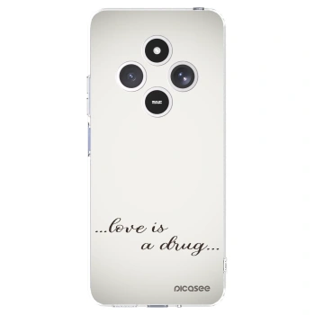 Picasee husă transparentă din silicon pentru Xiaomi Redmi 14C - Love is a drug