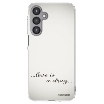 Picasee husă transparentă din silicon pentru Samsung Galaxy A16 5G - Love is a drug