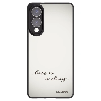 Picasee husă neagră din silicon pentru Samsung Galaxy S25 Edge 5G - Love is a drug