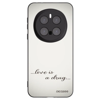 Picasee husă neagră din silicon pentru Honor Magic7 Pro 5G - Love is a drug