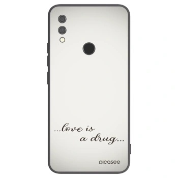 Picasee husă neagră din silicon pentru Xiaomi Redmi Note 7 - Love is a drug