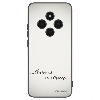 Picasee husă neagră din silicon pentru Xiaomi Poco C75 - Love is a drug