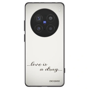 Picasee husă neagră din silicon pentru Vivo X200 Pro - Love is a drug