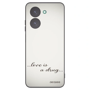 Picasee husă neagră din silicon pentru Xiaomi Redmi A5 - Love is a drug