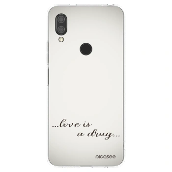 Picasee husă transparentă din silicon pentru Xiaomi Redmi 7 - Love is a drug