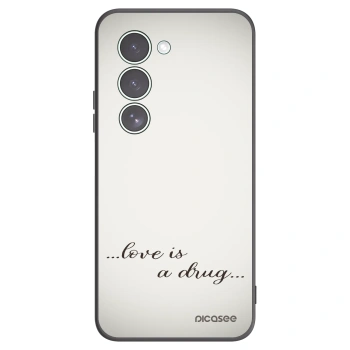 Picasee husă neagră din silicon pentru Xiaomi Redmi 15 5G - Love is a drug