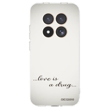 Picasee husă transparentă din silicon pentru Xiaomi Redmi Note 15 Pro 4G - Love is a drug