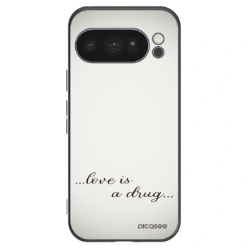 Picasee husă neagră din silicon pentru Google Pixel 10 Pro - Love is a drug