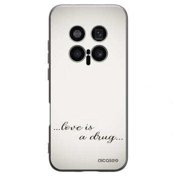 Picasee husă neagră din silicon pentru Honor Magic8 Pro 5G - Love is a drug