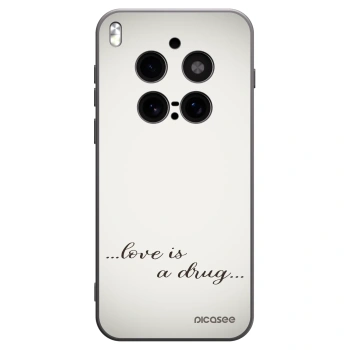 Picasee husă neagră din silicon pentru Vivo X300 Pro - Love is a drug